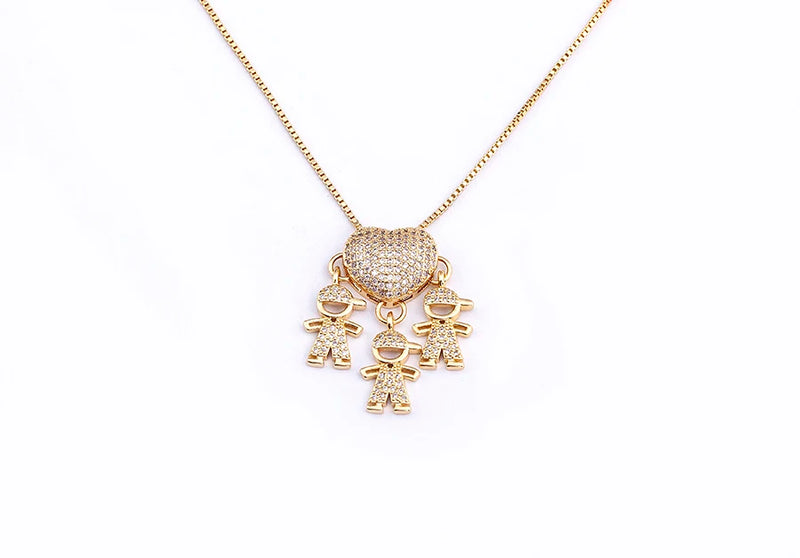 Colar Amor de Mãe Dourado