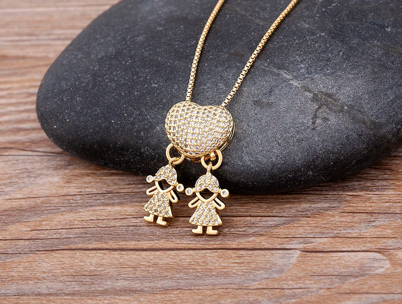 Colar Amor de Mãe Dourado
