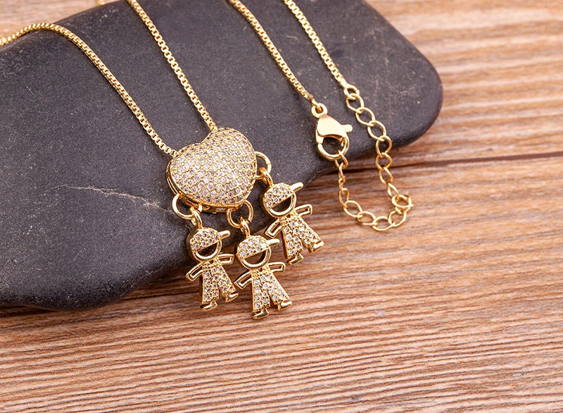 Colar Amor de Mãe Dourado