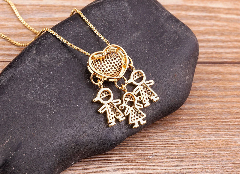 Colar Amor de Mãe Dourado