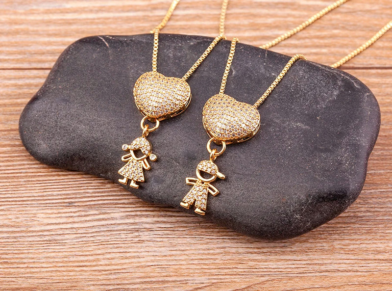 Colar Amor de Mãe Dourado