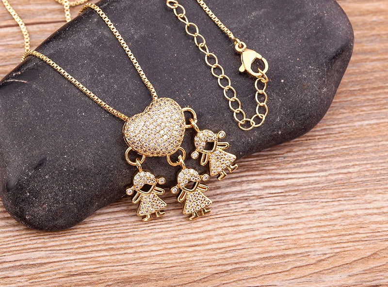 Colar Amor de Mãe Dourado