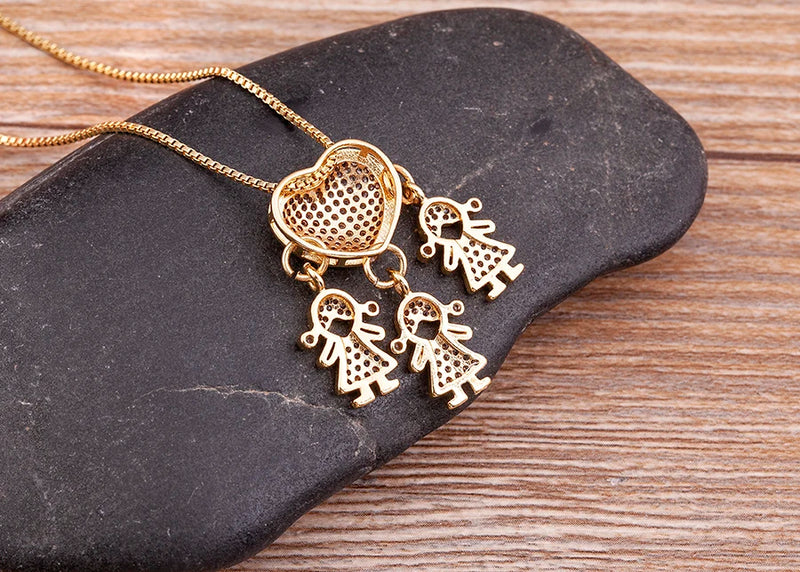 Colar Amor de Mãe Dourado