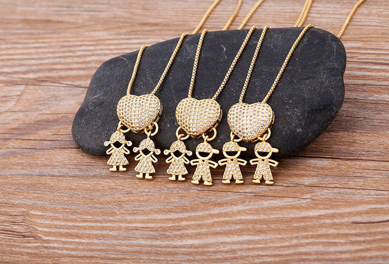 Colar Amor de Mãe Dourado