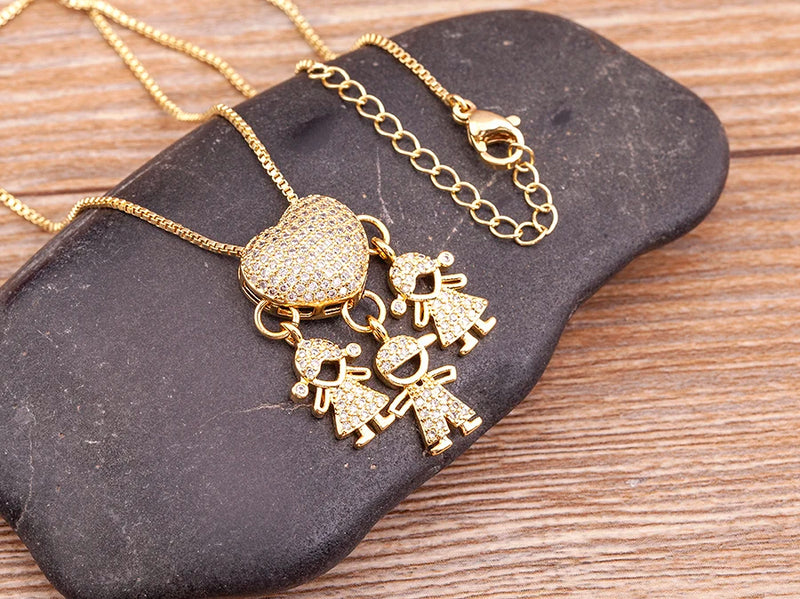 Colar Amor de Mãe Dourado