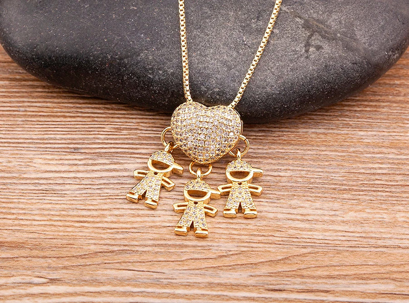 Colar Amor de Mãe Dourado