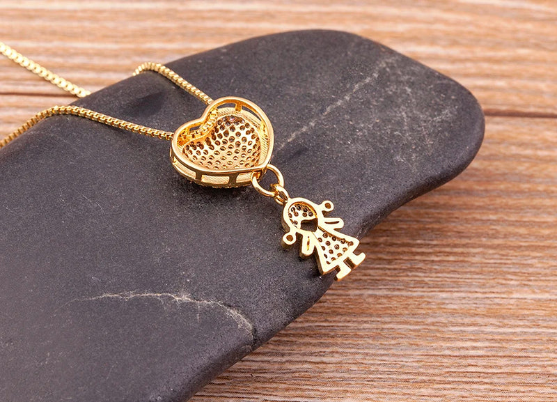 Colar Amor de Mãe Dourado