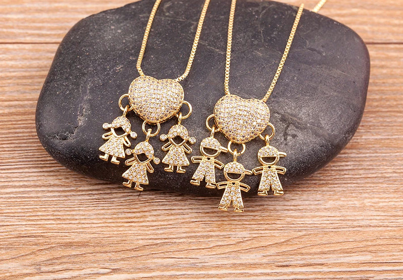 Colar Amor de Mãe Dourado