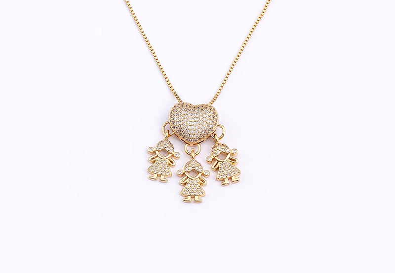 Colar Amor de Mãe Dourado