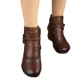Botas de tornozelo de salto baixo