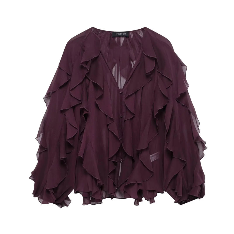 Blusa Royal Chiffon Max