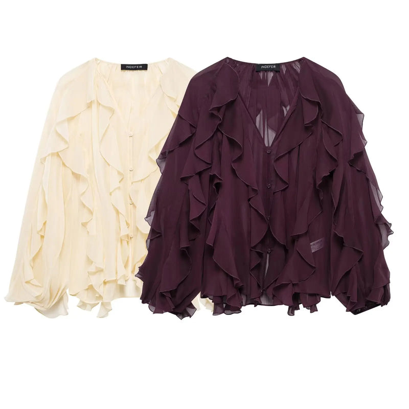 Blusa Royal Chiffon Max