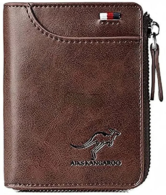 Carteira Anti Furto canguru masculina com bloqueio RFID