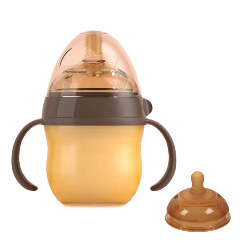 Mamadeira de silicone sem BPA PRO, adequada para 0-6 meses, 150ml, imita a experiência de amamentação